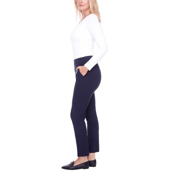 NEW S.C. & Co. Pull-on Ankle Pant | Navy - Picture 2 of 7